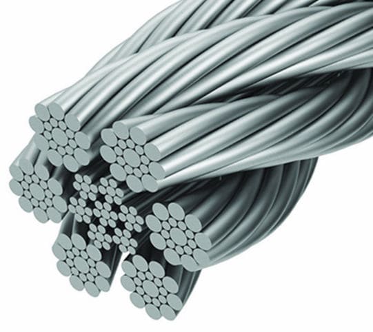 Cable 6x36 negro